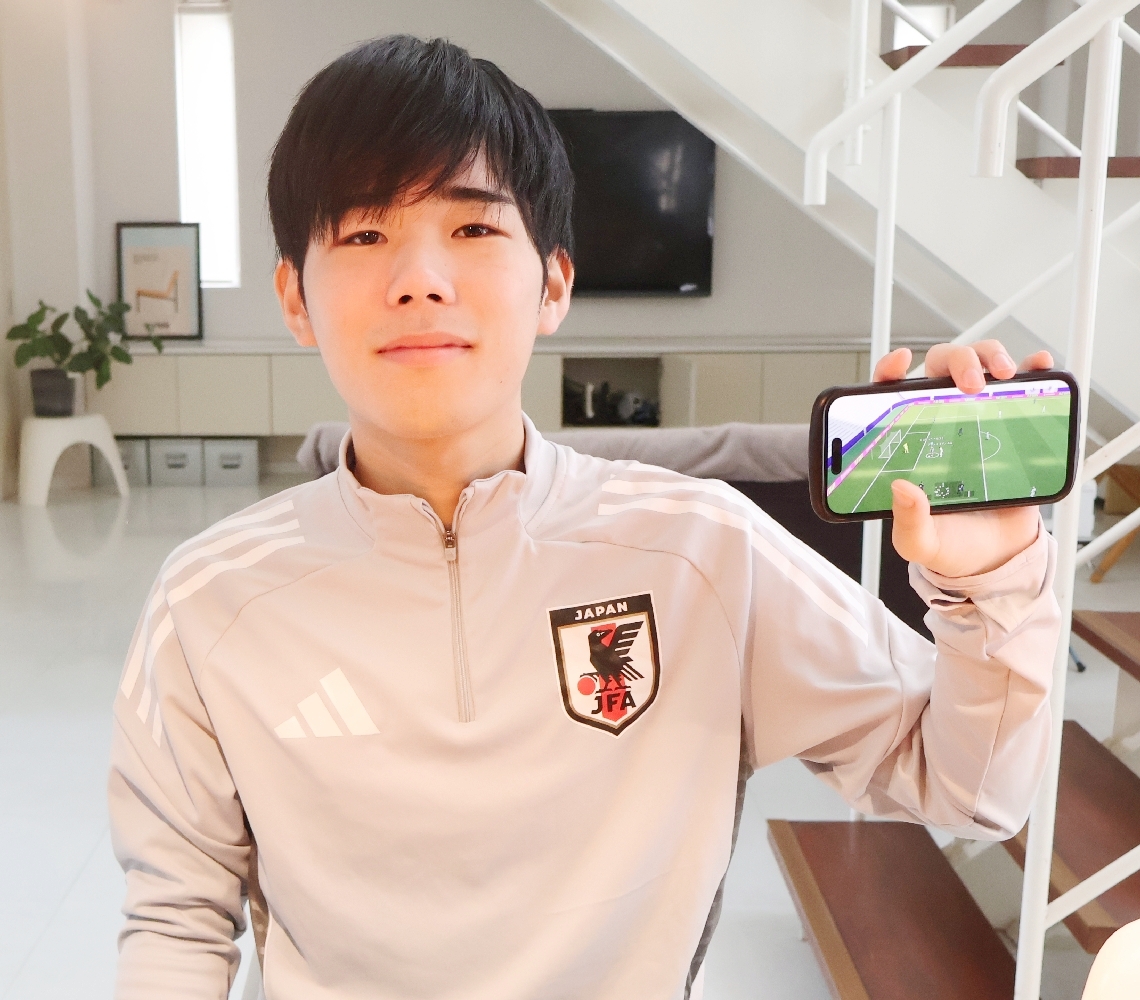 「ｅワールドカップ」に日本代表として出場する吉田舜映さん