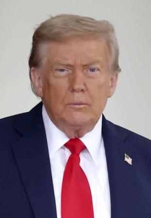 トランプ米大統領（ゲッティ＝共同）