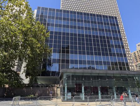 米国際貿易裁判所＝８月、米ニューヨーク（共同）