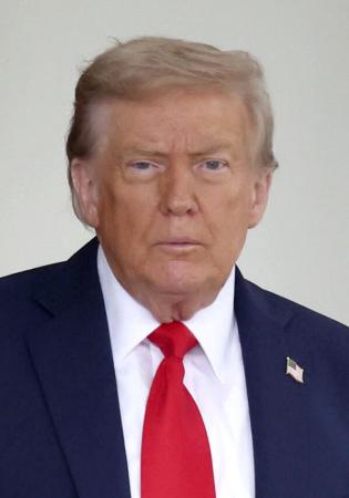 トランプ米大統領（ゲッティ＝共同）