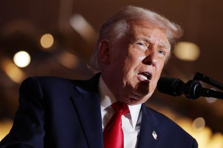 トランプ米大統領（ゲッティ＝共同）