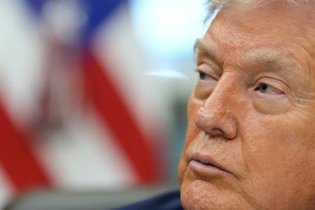 トランプ大統領（ＡＰ＝共同）