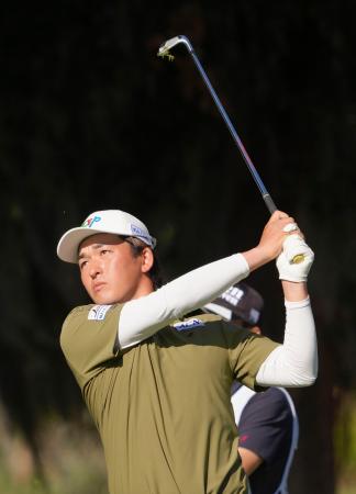 最終ラウンド、通算８アンダーで１３位の金子駆大＝ＴＰＣソーグラス（共同）