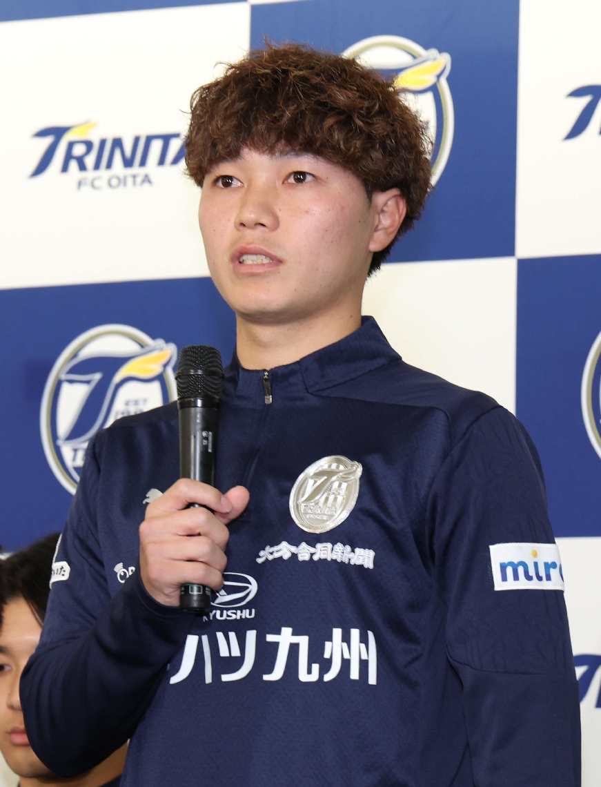 決意を述べるＭＦ山口