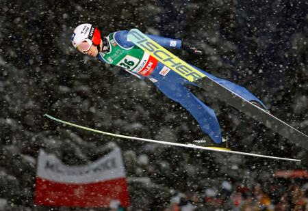母国ポーランドでは最後となるＷ杯に出場したカミル・ストッフ＝ザコパネ（共同）