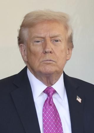 トランプ米大統領（ゲッティ＝共同）