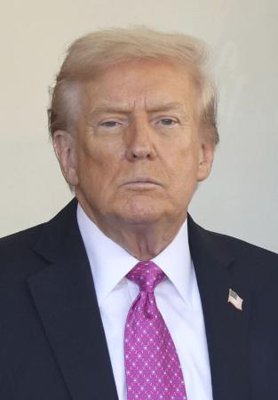 トランプ米大統領（ゲッティ＝共同）