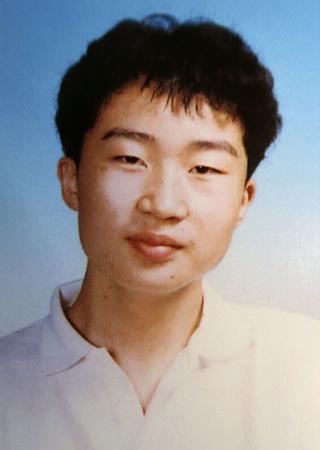 飯塚紘平被告（中学校の卒業アルバムから）