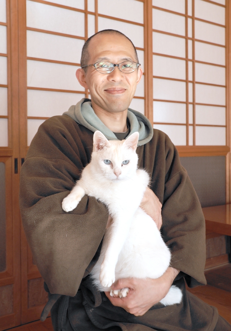店主の久保田働山さんとしろ