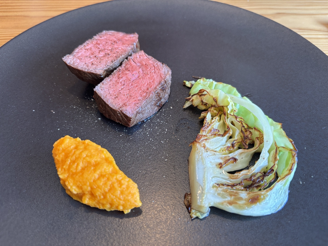 おおいた和牛のステーキ