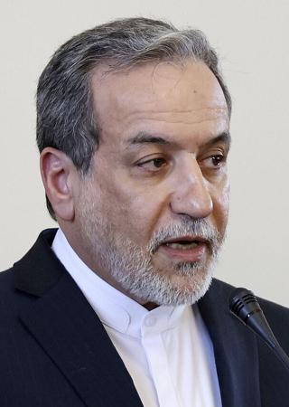 イランのアラグチ外相（ＡＰ＝共同）