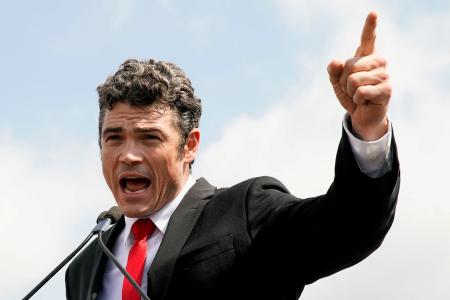 米国家テロ対策センター所長を辞任すると表明したケント氏＝２０２１年９月（ロイター＝共同）