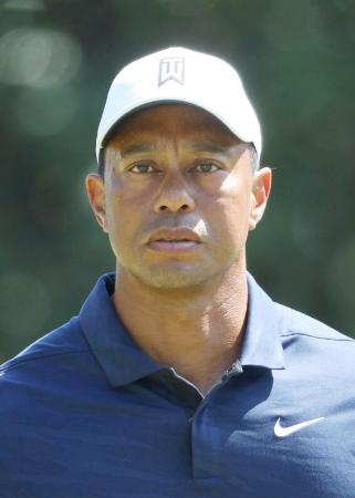 タイガー・ウッズ選手（ゲッティ＝共同）