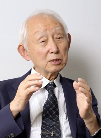 皇族数確保策の案について思いを語る旧皇族の久邇朝宏さん