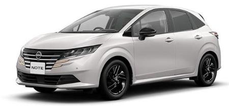 日産がリコールを届け出たノート（国交省提供）