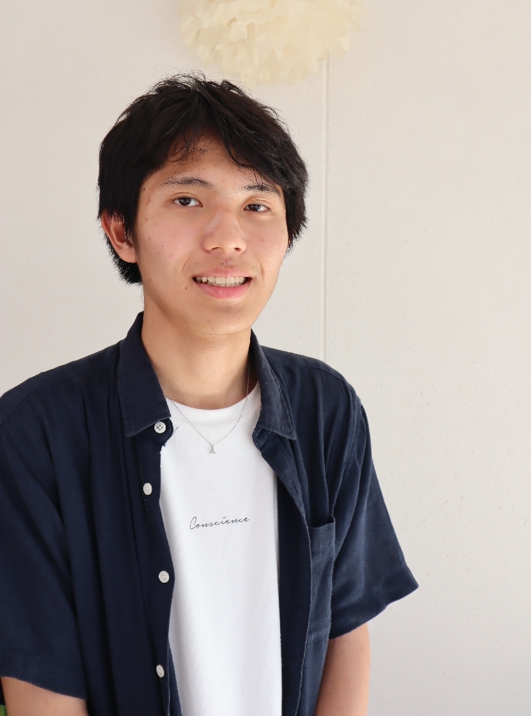 大分舞鶴高理数科から広島大情報科学部情報科学科に進学した安部優希さん