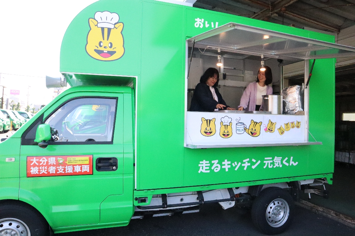 導入したＥＶキッチンカー