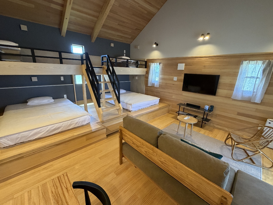 コテージ（平屋）の部屋
