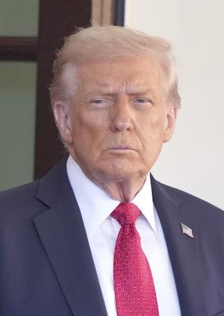 トランプ米大統領（ゲッティ＝共同）