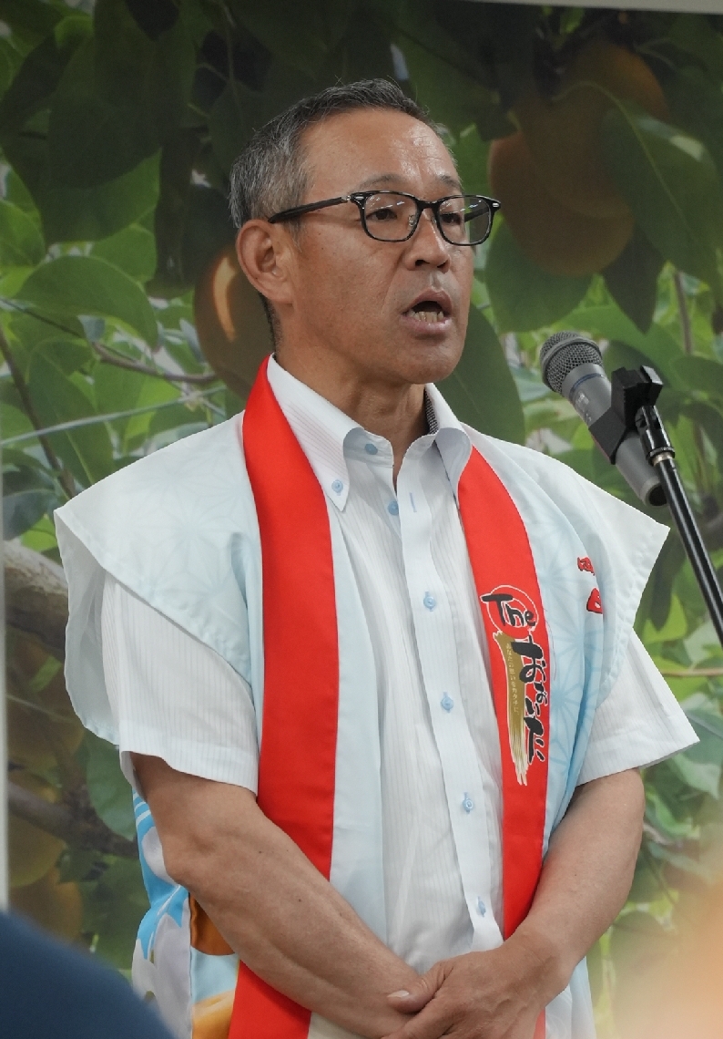 旬入りを宣言する美野健生産部長