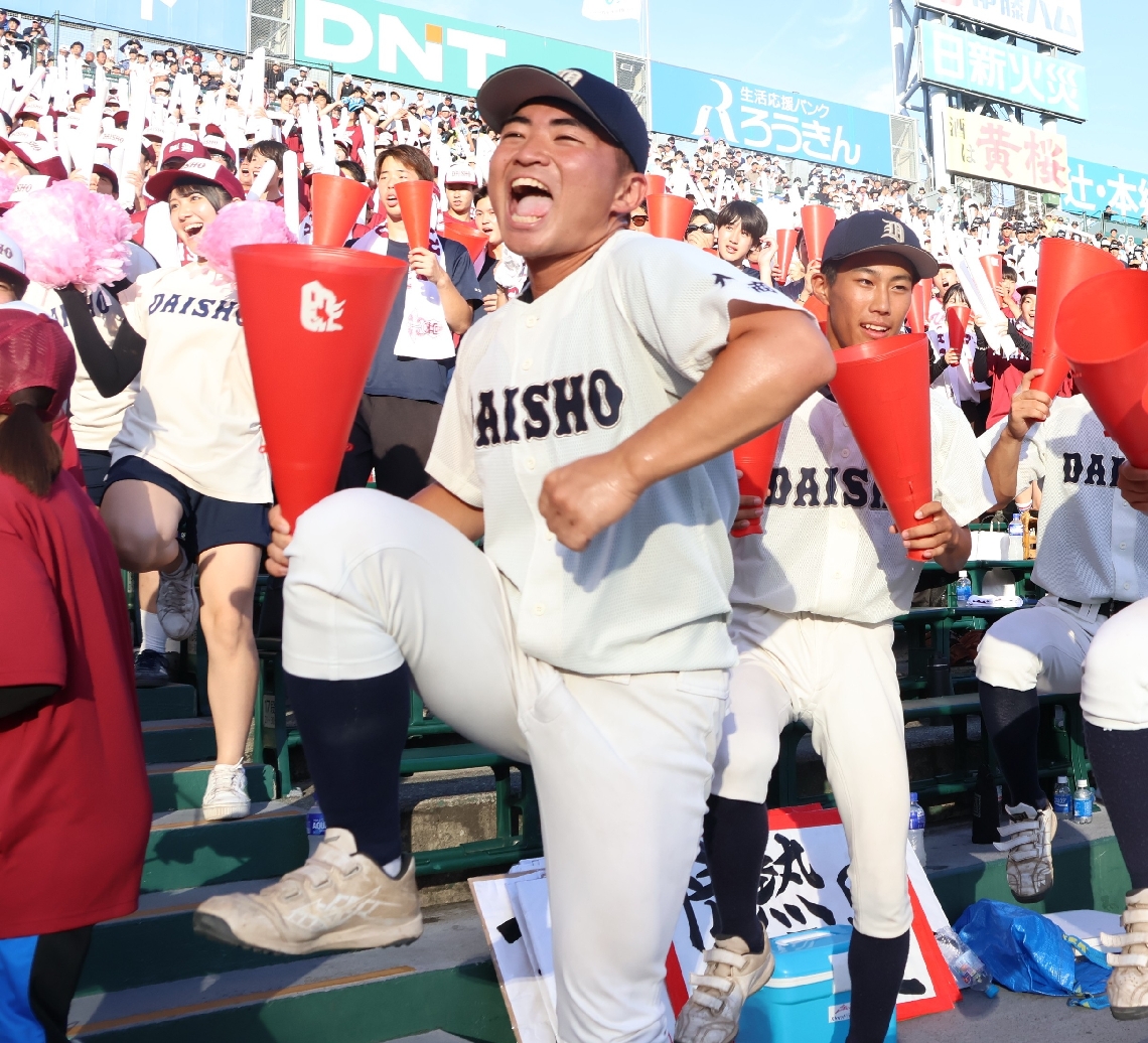 団長として応援団を引っ張った亀崎君