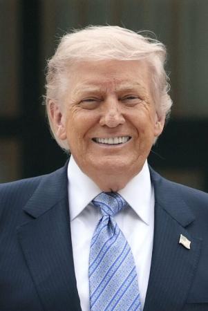 トランプ米大統領（ゲッティ＝共同）