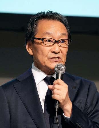 品質不適切問題についておわびするニデックの岸田光哉社長＝４日午後、東京都千代田区