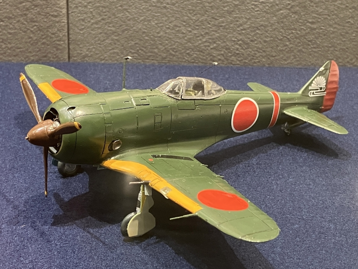 二式戦闘機「鍾馗」の模型
