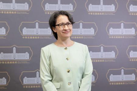 台湾の蕭美琴副総統（総統府提供・共同）