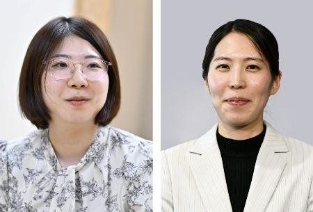 西山朋佳白玲、福間香奈女流四冠