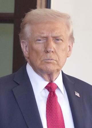 トランプ米大統領（ゲッティ＝共同）
