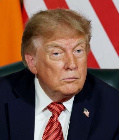 トランプ米大統領（ゲッティ＝共同）