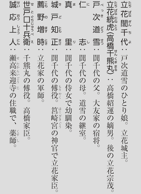 人物紹介・関係図